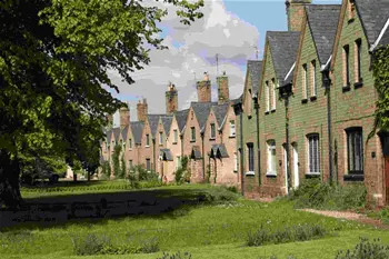 Duke of Bedford cottages on Wisbech Road